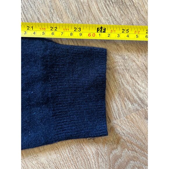 Soft Blue Cashmere V Neck Pullover Sweater Top   Mens Size Large - Picture 8 of 8